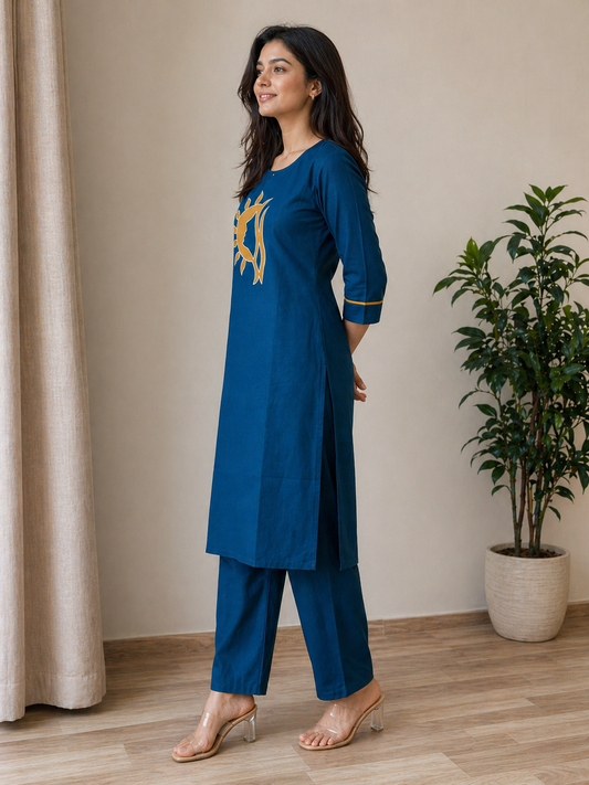 Stylish Matching Cotton Outfit for Women