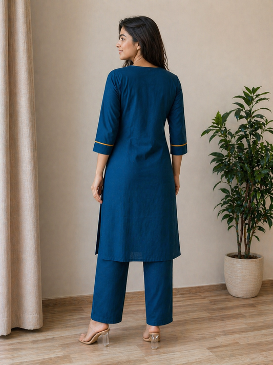 Stylish Matching Cotton Outfit for Women