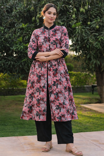 Premium Muslin Printed Co-ord Set