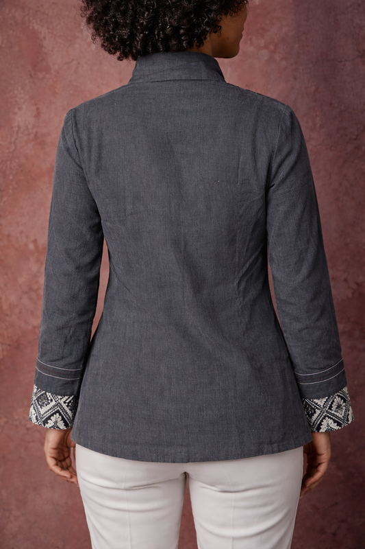 Cotton Embroidered Jacket