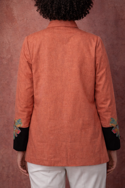 Women’s Cotton Embroidered Jacket