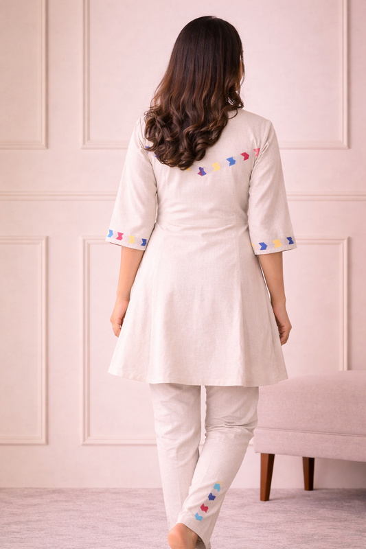 Premium Linen Cotton Co-ord Set