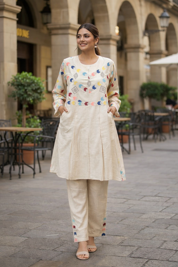 Chic Linen Cotton Co-Ord Set