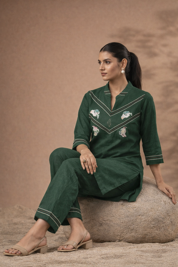 Premium Linen Cotton Co-Ord