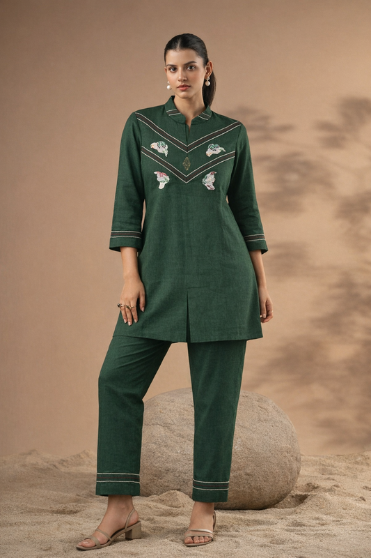 Premium Linen Cotton Co-Ord