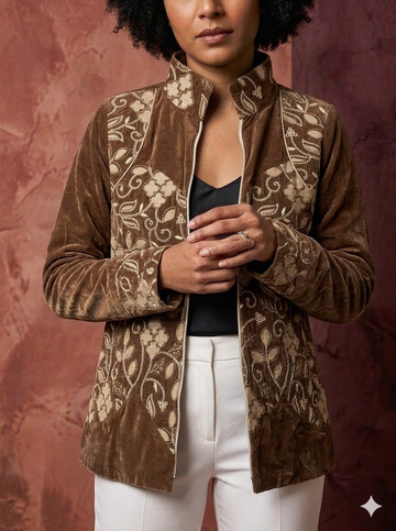 Embroidered Heritage Style Jacket