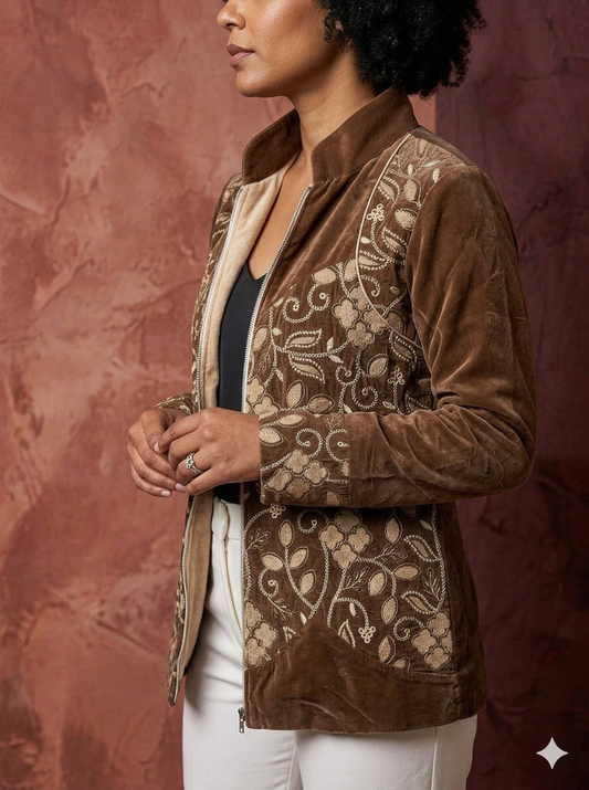 Embroidered Heritage Style Jacket