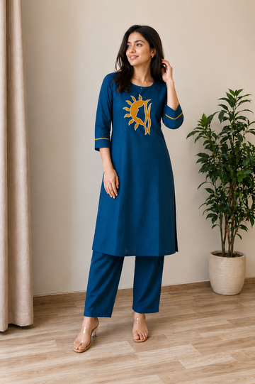 Stylish Matching Cotton Outfit for Women